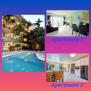 Apartment Lovely Near Beach, Downtown, 24h Security, Pool, Nassau